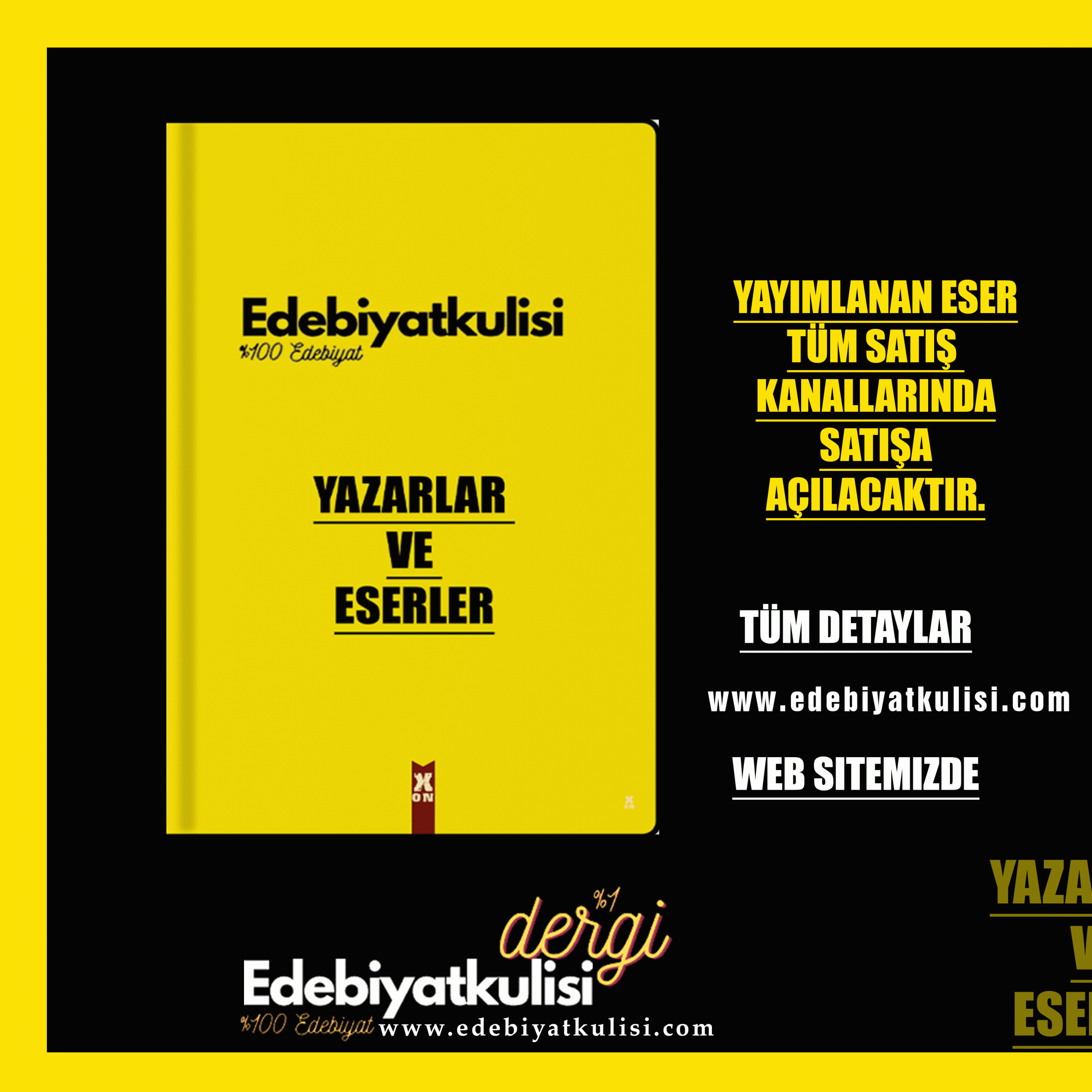 Edebiyat KulisiEdebiyat Kulisi Yazarlar ve Eserler Proje Başvurusu ...